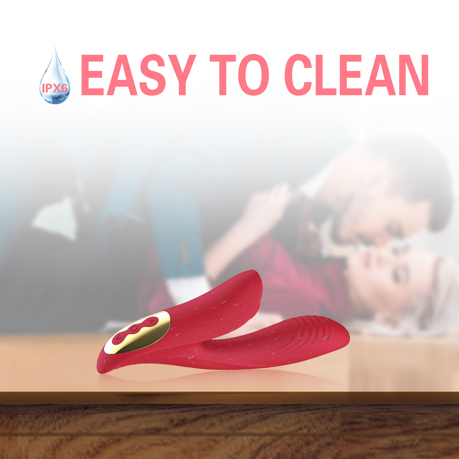 2-in-1 Sucking And Vibrating Wearbable Panty Vibrator - 