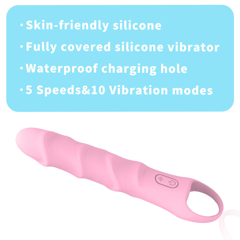 Multi Frequency Adjustable Speed Silicone Treated Vibrator - 