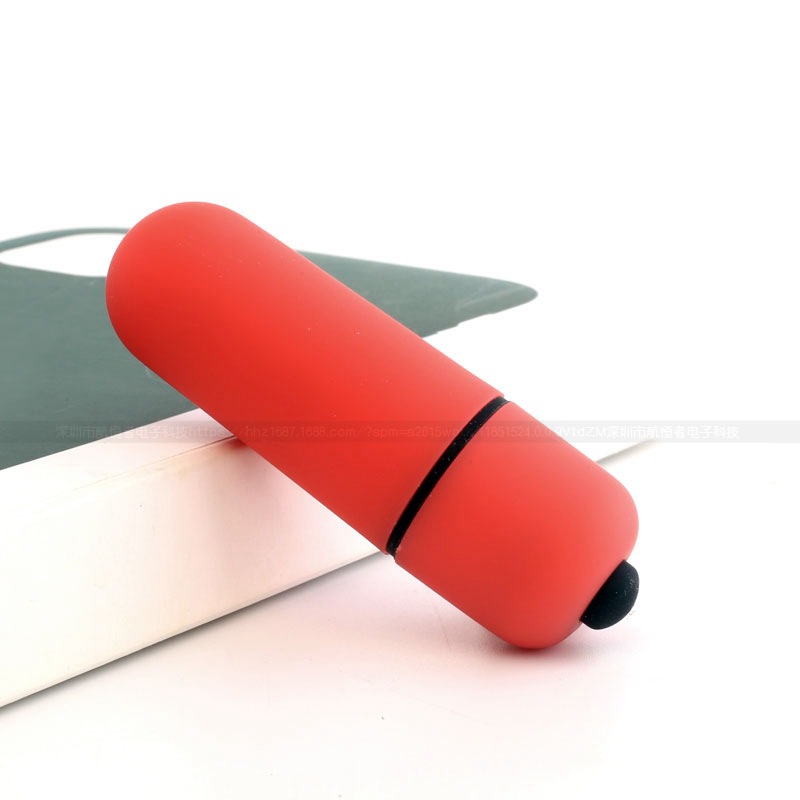 Fun Mini Bullet Vibrator 10 Frequencies Vibration Tip Frosted Vibrating Bullet - 