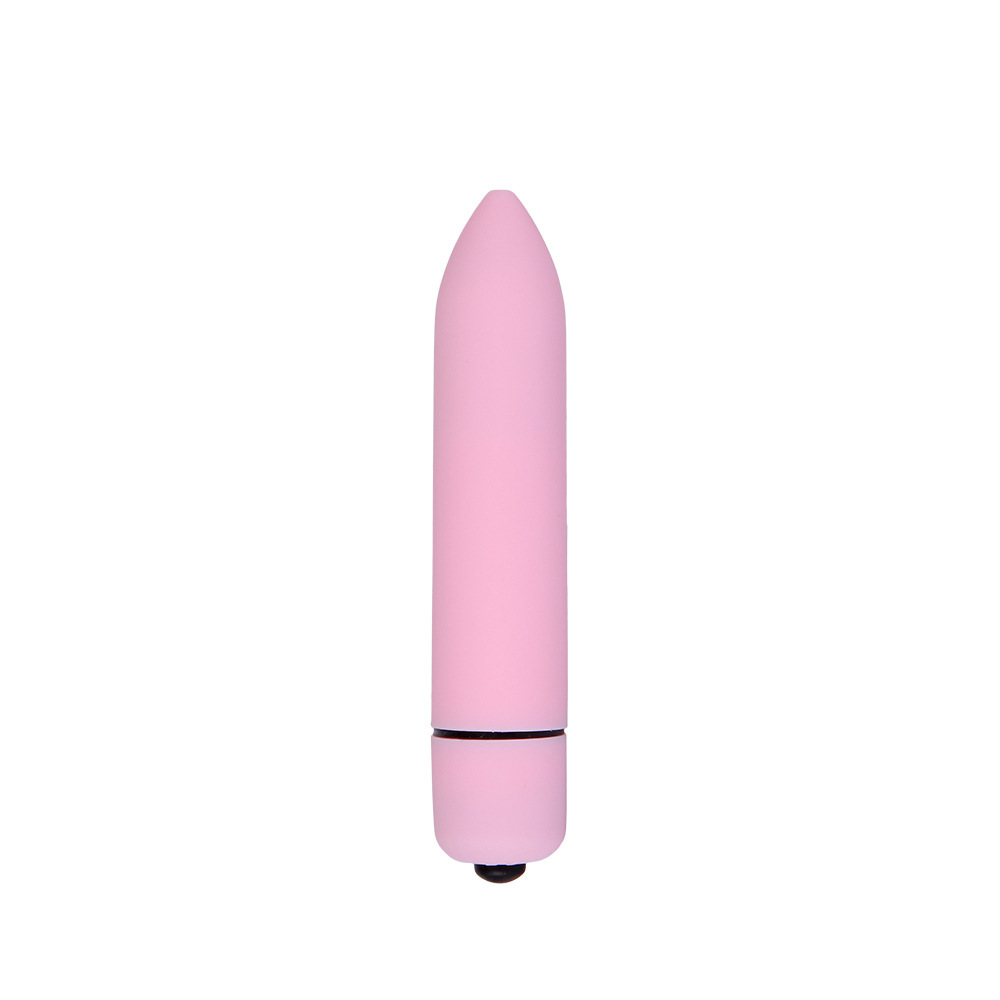 Fun Mini Bullet Vibrator 10 Frequencies Vibration Tip Frosted Vibrating Bullet - 