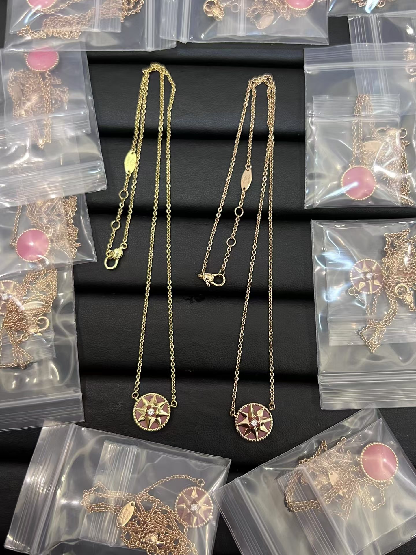 Replica Dior Rose Des Vents Pendant Necklace