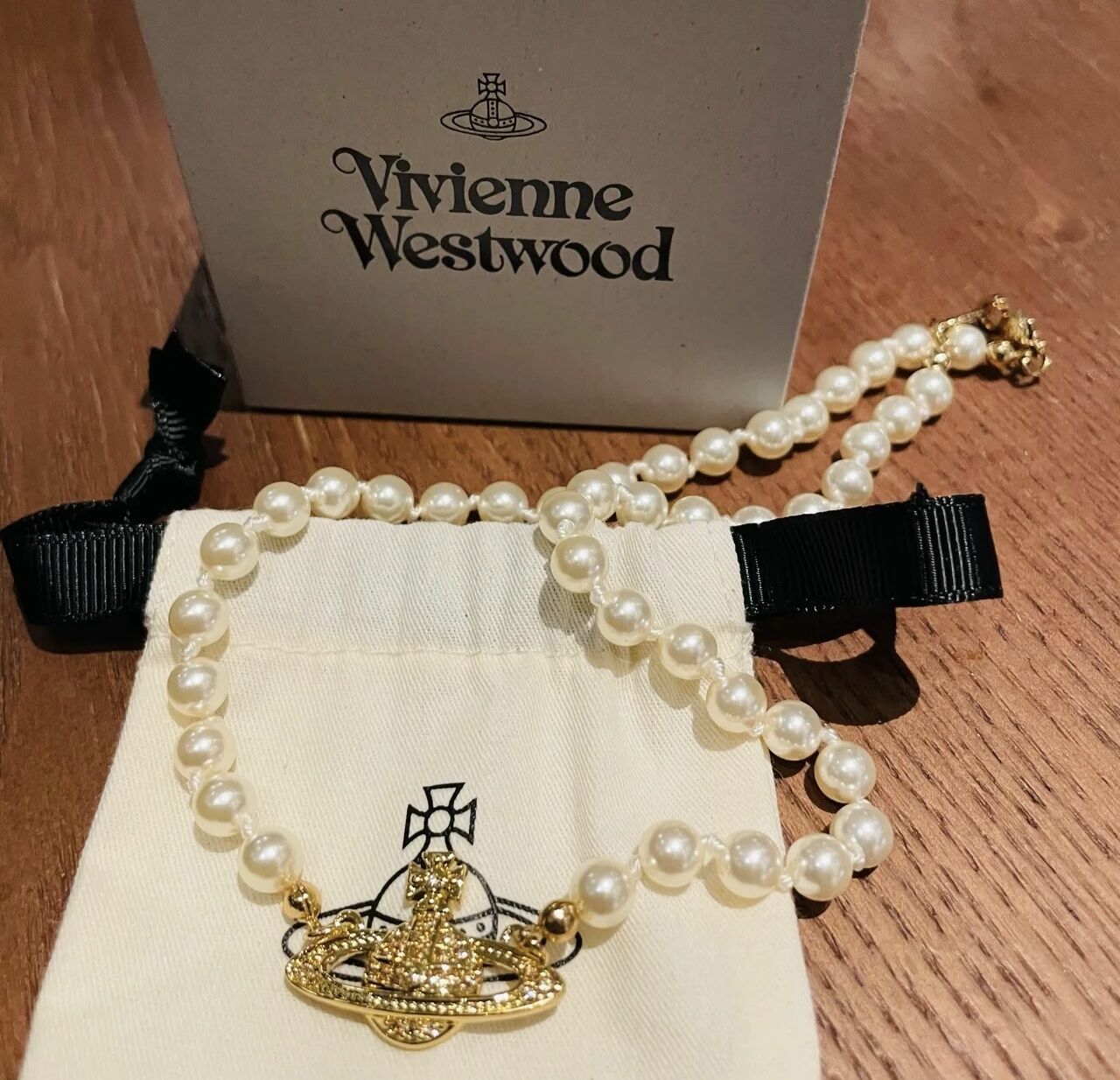 Replica Vivienne Westwood Saturn Necklace