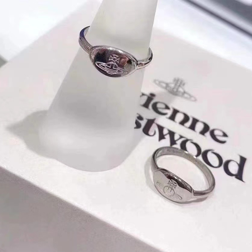 Replica Vivienne Westwood Debossed Stamped Saturn Ring