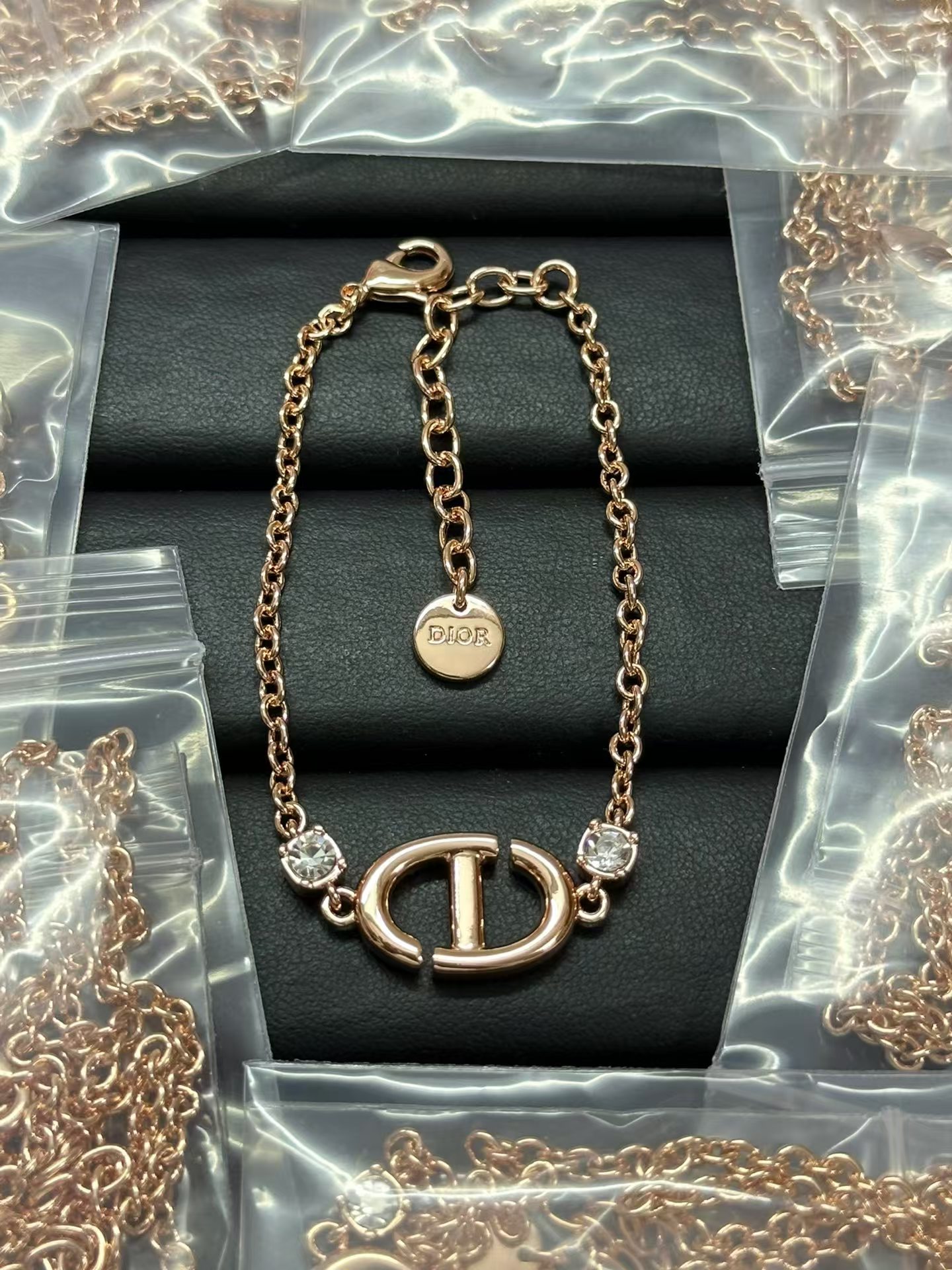 Replica Dior CD Navy Bracelet
