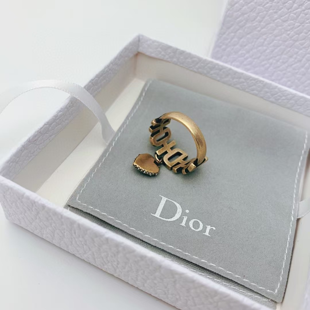 Replica Dior JADIOR Heart Dangle Ring