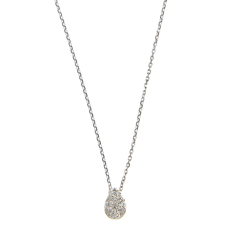 Replica NEW CARTIER ETINCELLE DE CARTIER NECKLACE B7224573  SILVER 18KT WHITE GOLD