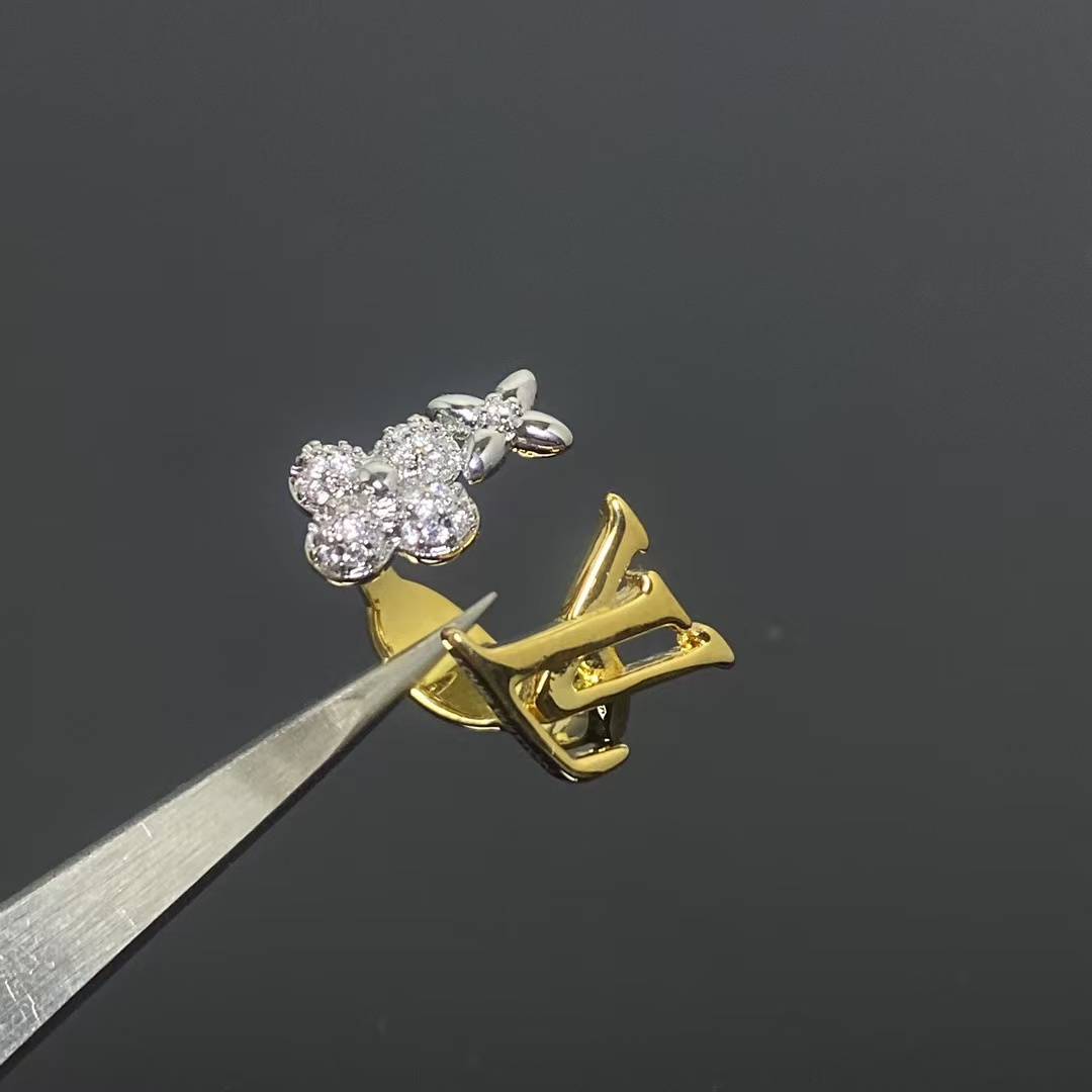 Replica Louis Vuitton Mixed Two Metal Color Ring