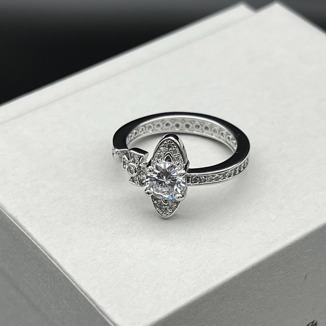 Replica Vivienne Westwood Adjustable Diamond Saturn Ring