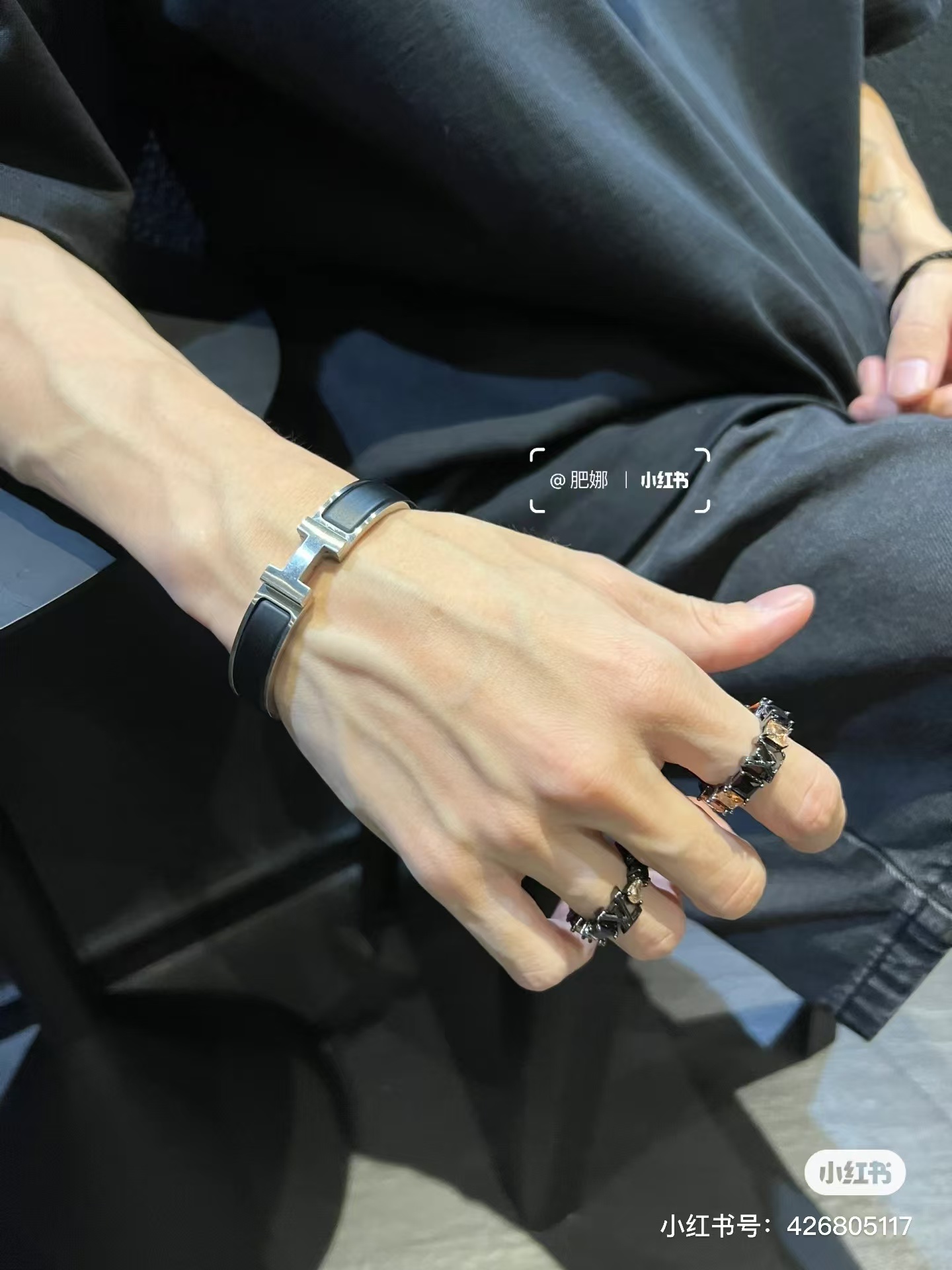 Replica Hermes Bermes Darth Vader Bracelet