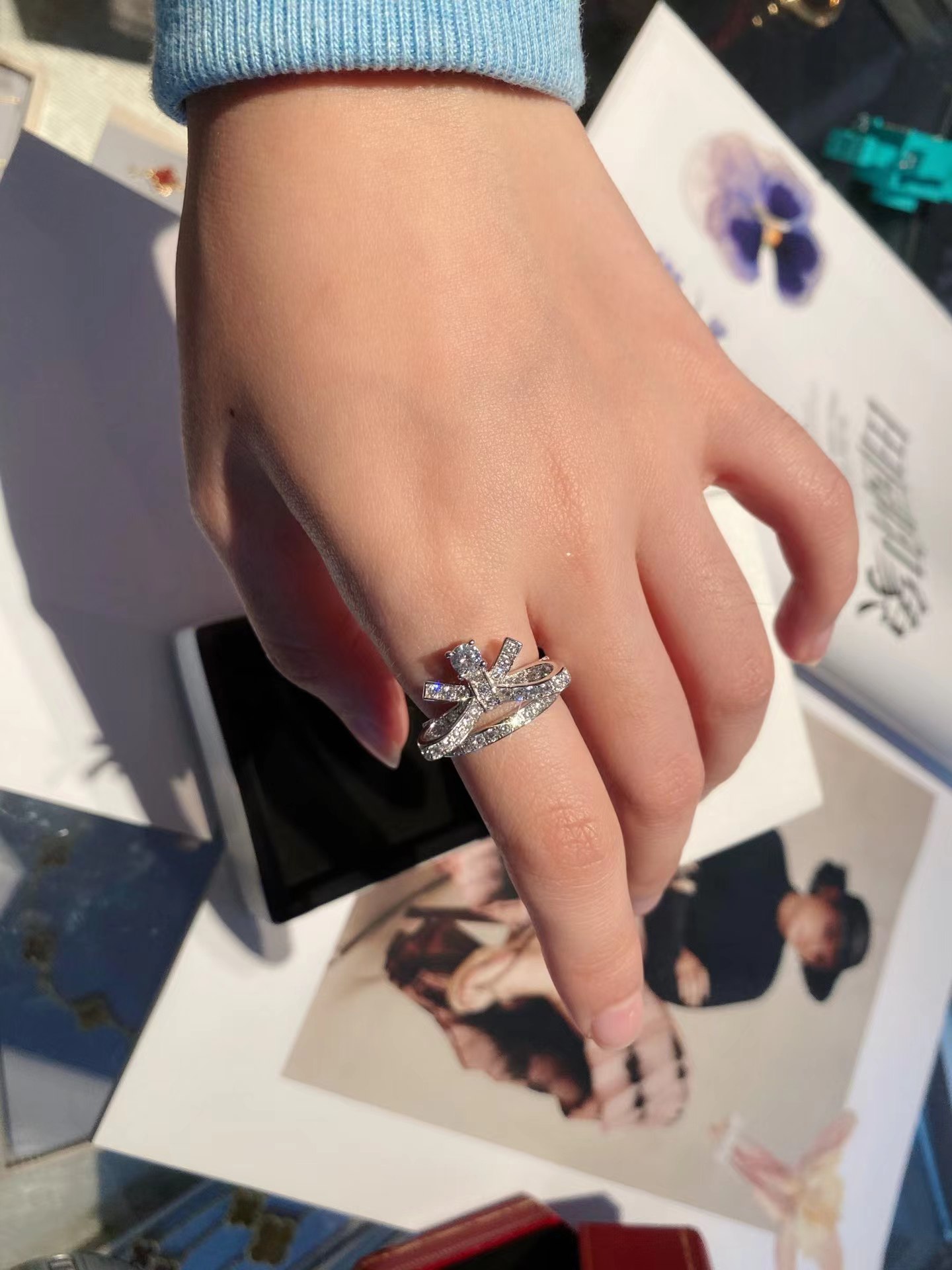 Replica Chanel Ruban Bow Ring