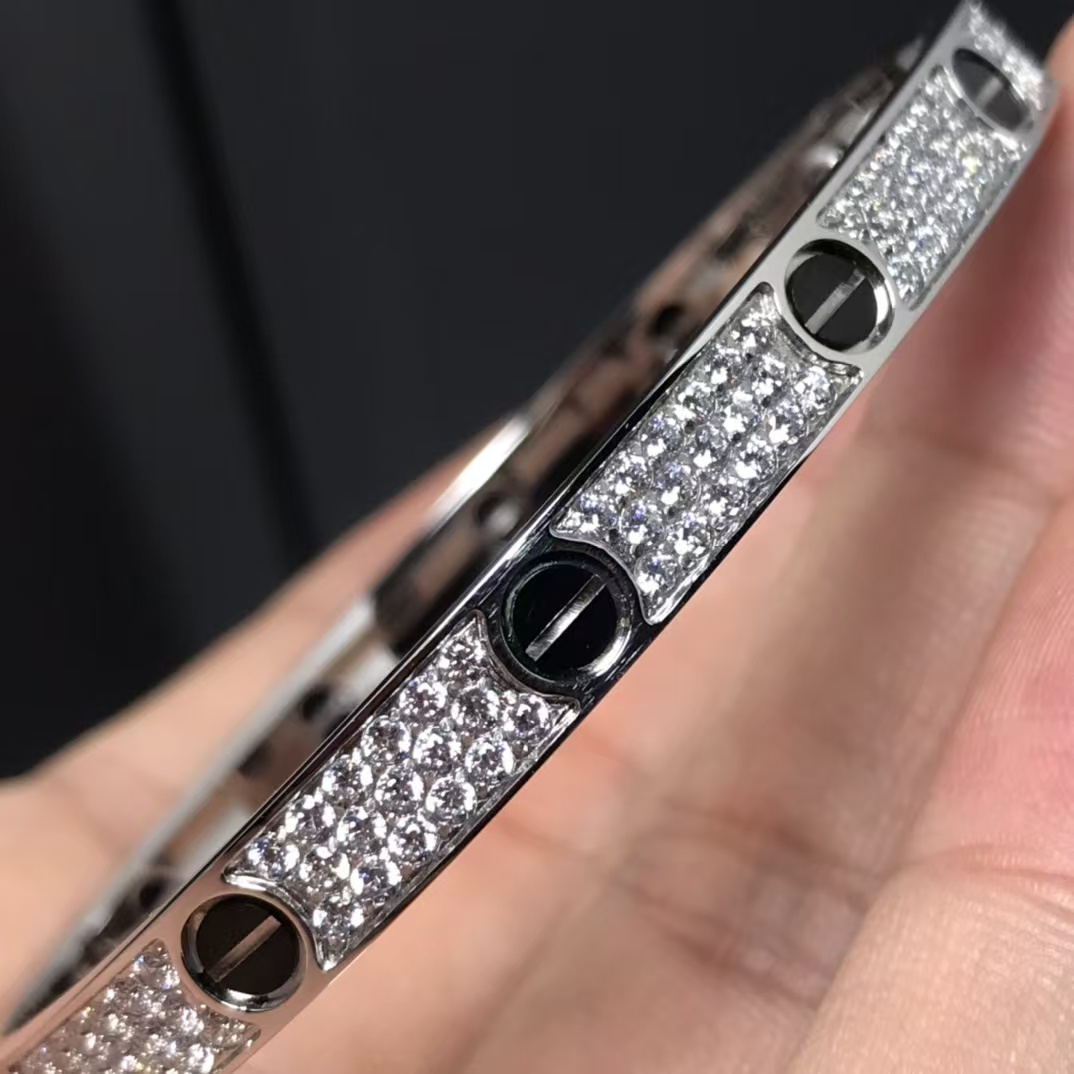 Replica Cartier LOVE Bracelet - Black Nail