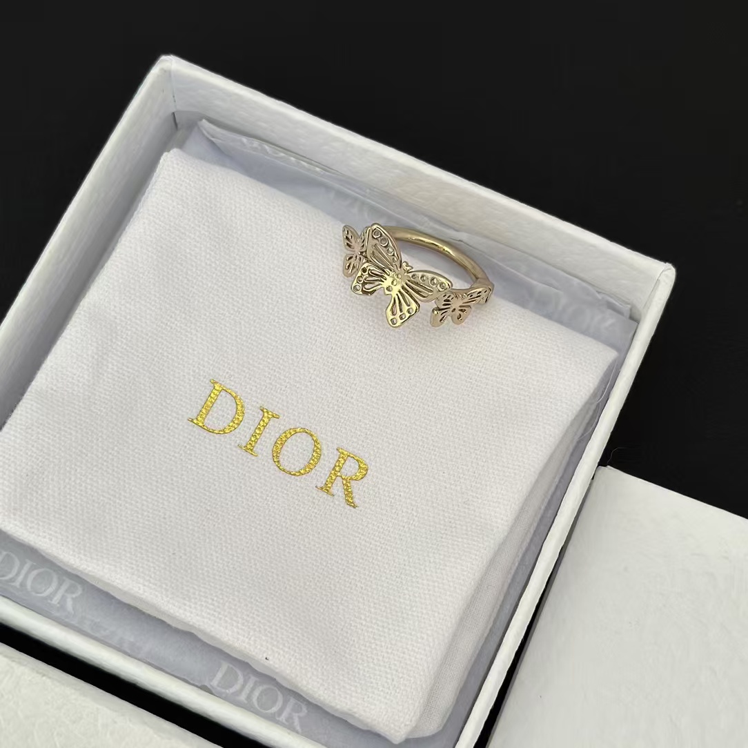 Replica Dior Three Butterfly Ring