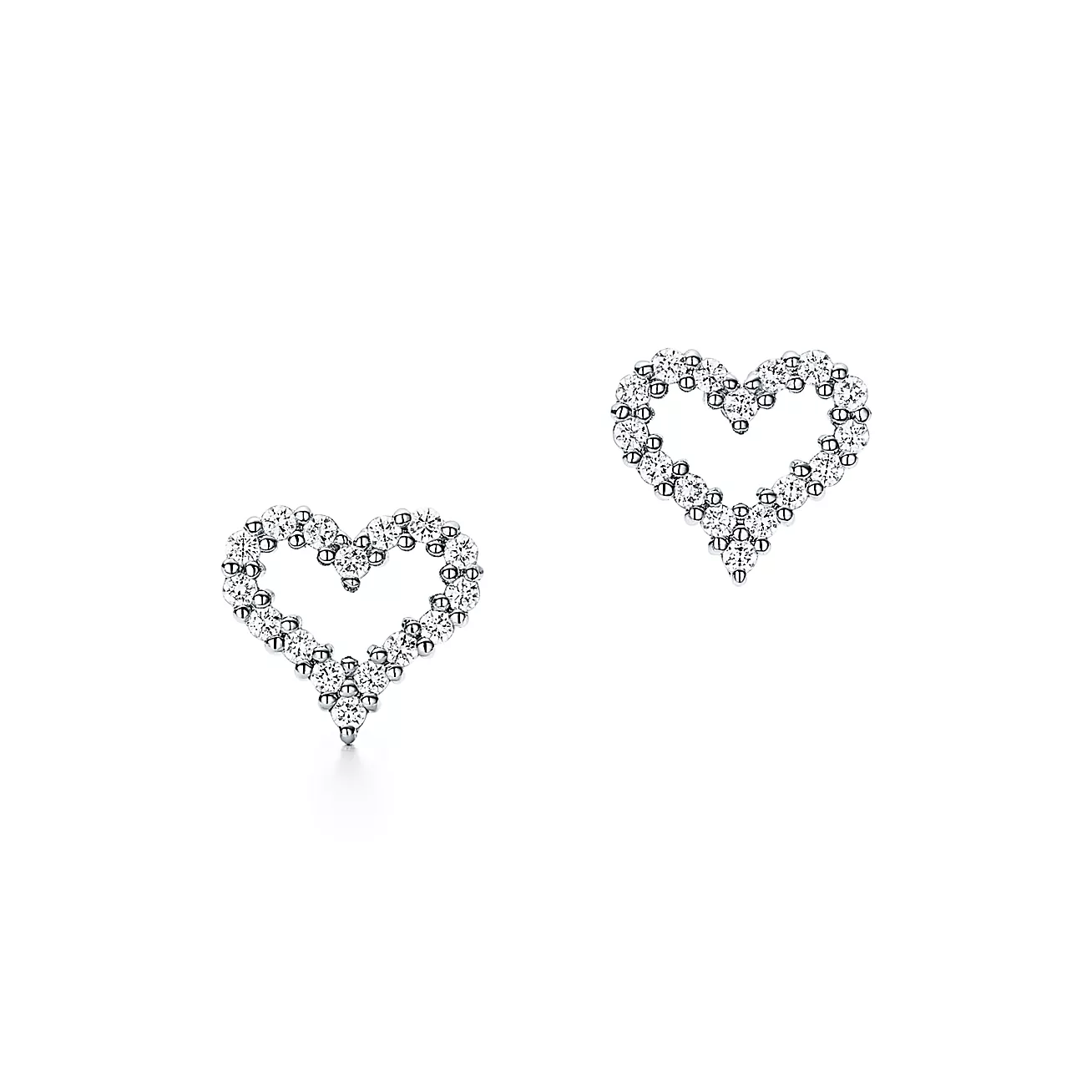 Replica Tiffany Heart Earrings