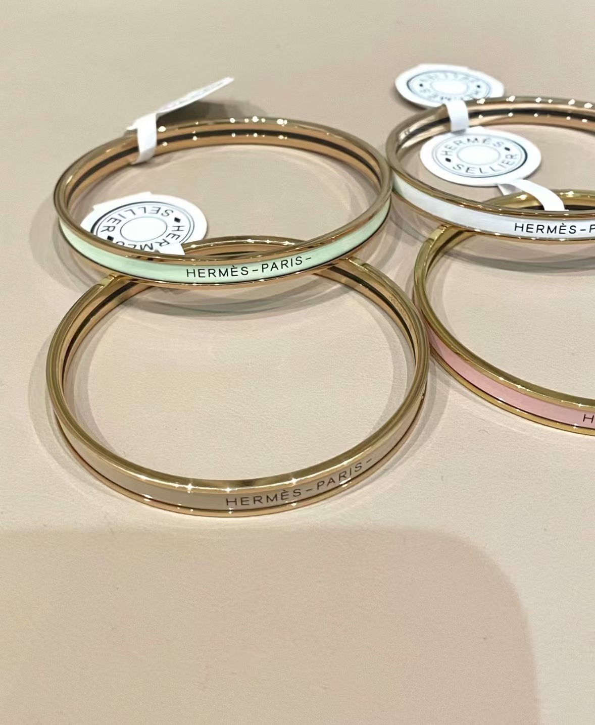 Replica Hermes Colorful Enamel Bracelet