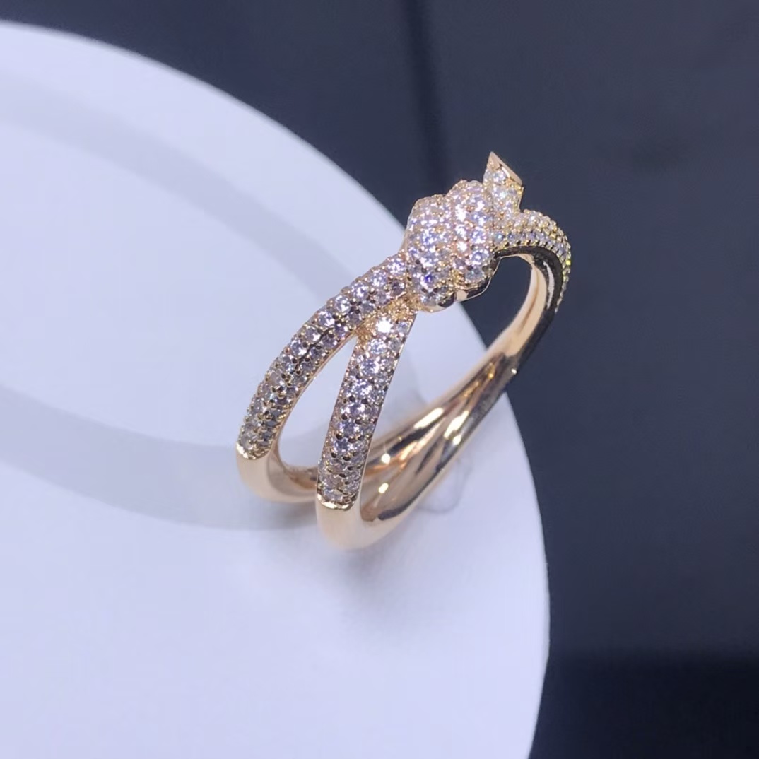 Replica Tiffany Layered Knot Ring