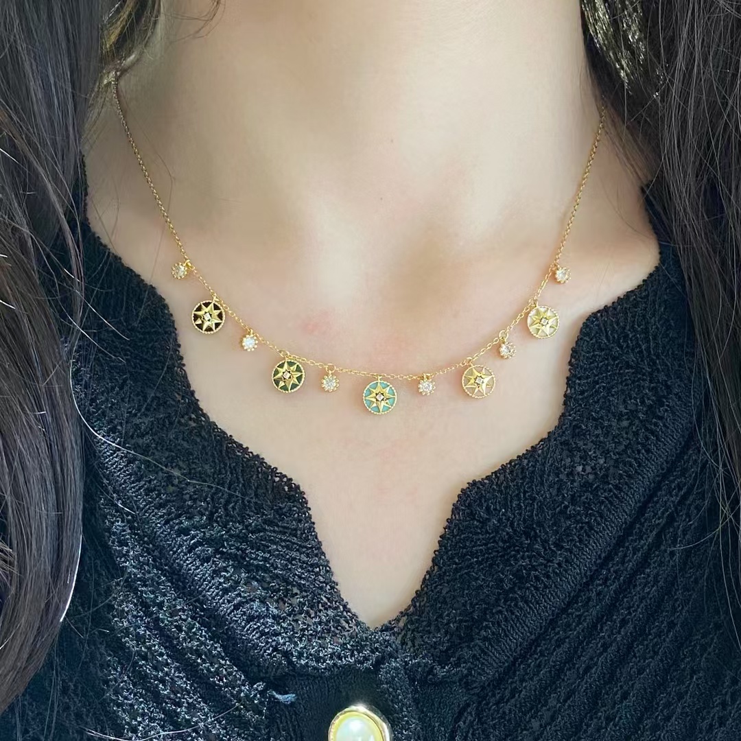 Replica Dior Rose Des Vents Necklace