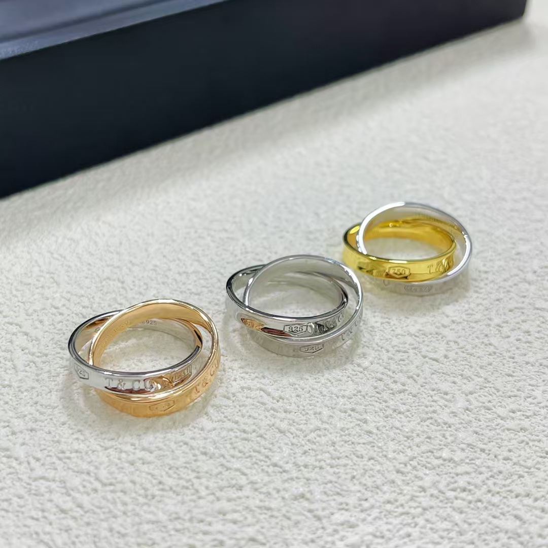 Replica Tiffany 1837 Interlocking Circles Ring