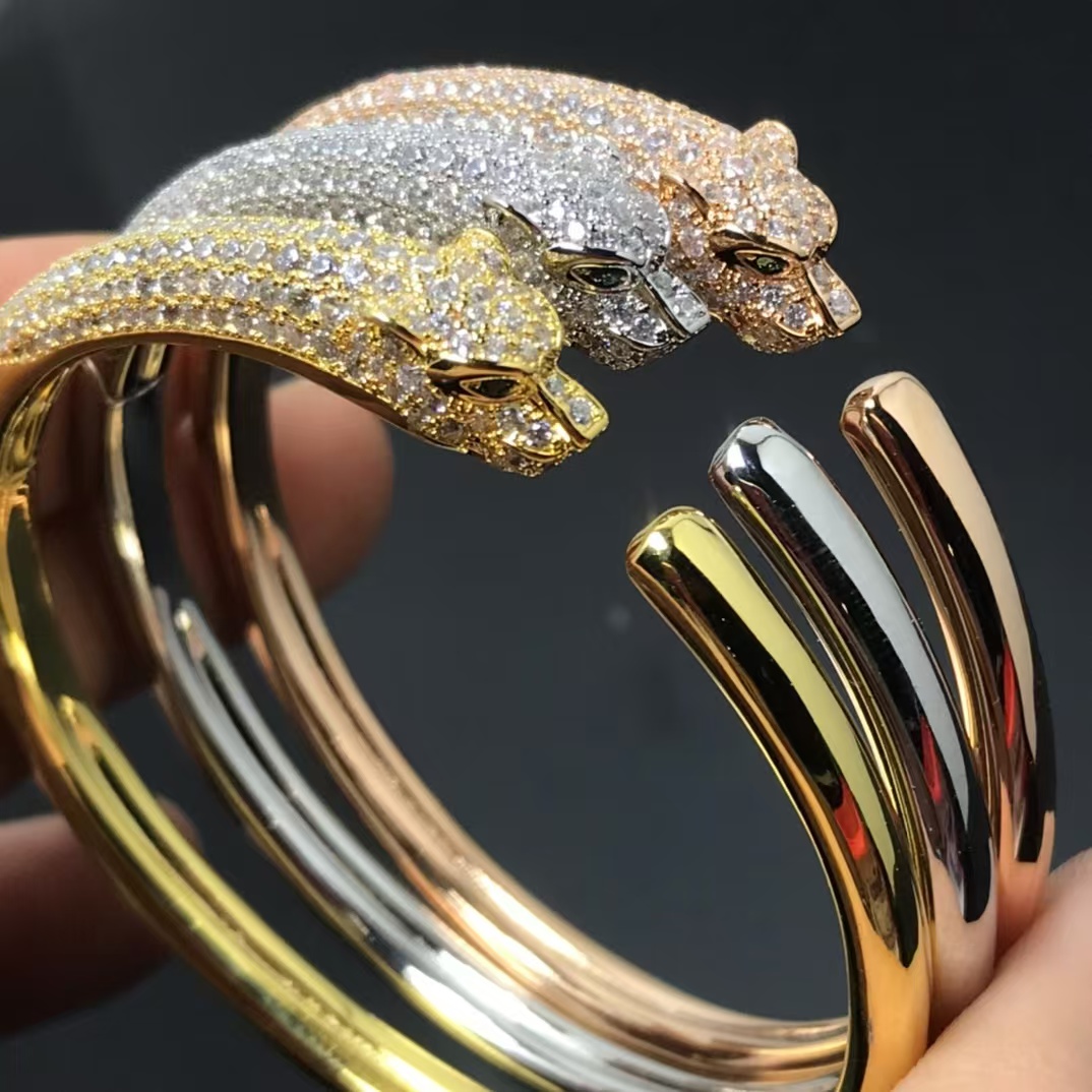 Replica Cartier Leopard Head Panthère de Bracelet
