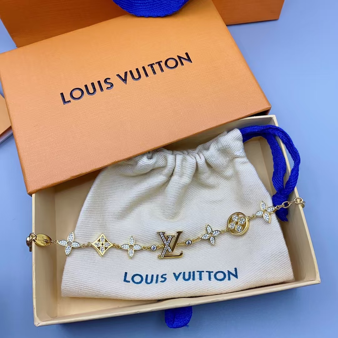 Replica Louis Vuitton LV Letters Bracelet