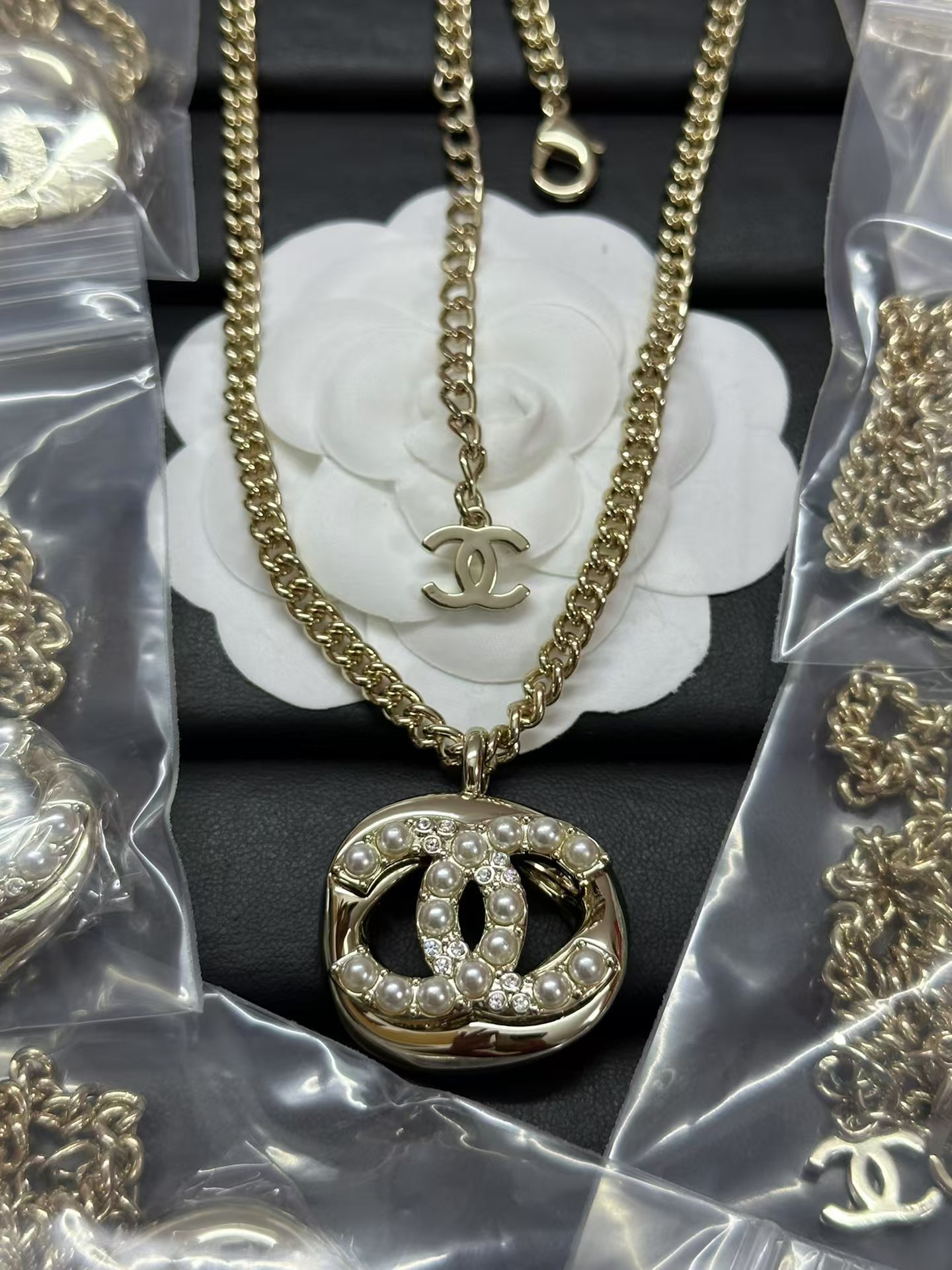 Replica Chanel Unisex Cuban Chain Necklace