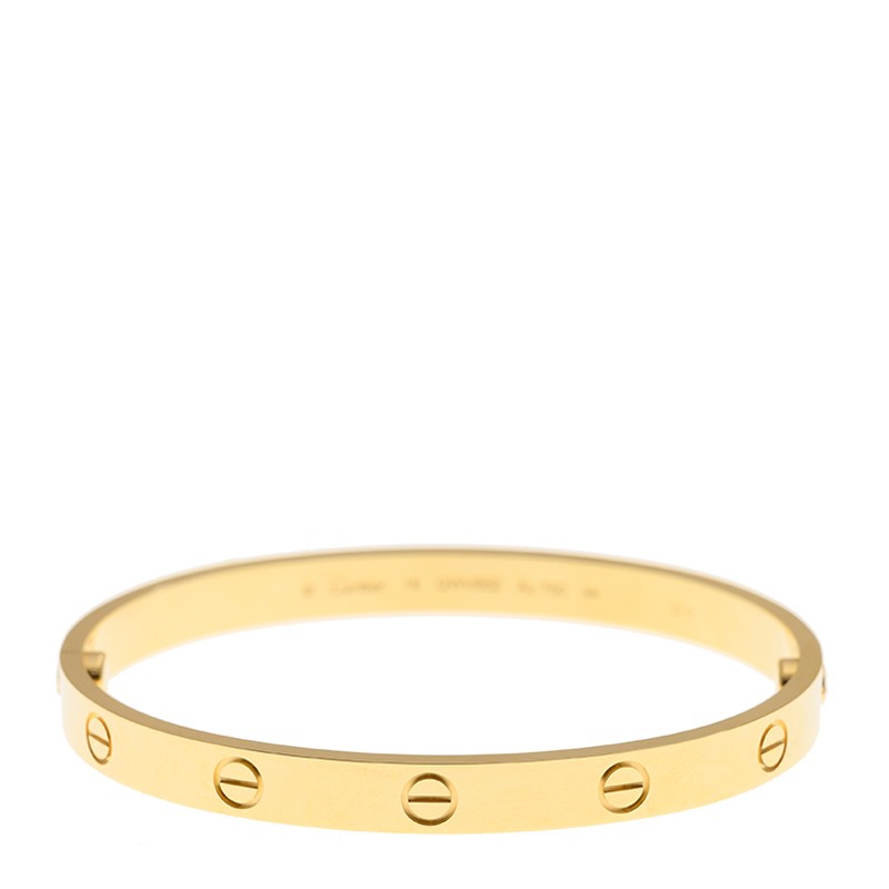 Replica NEW CARTIER LOVE BRACELET B6067518 18kt YELLOW GOLD GOLD