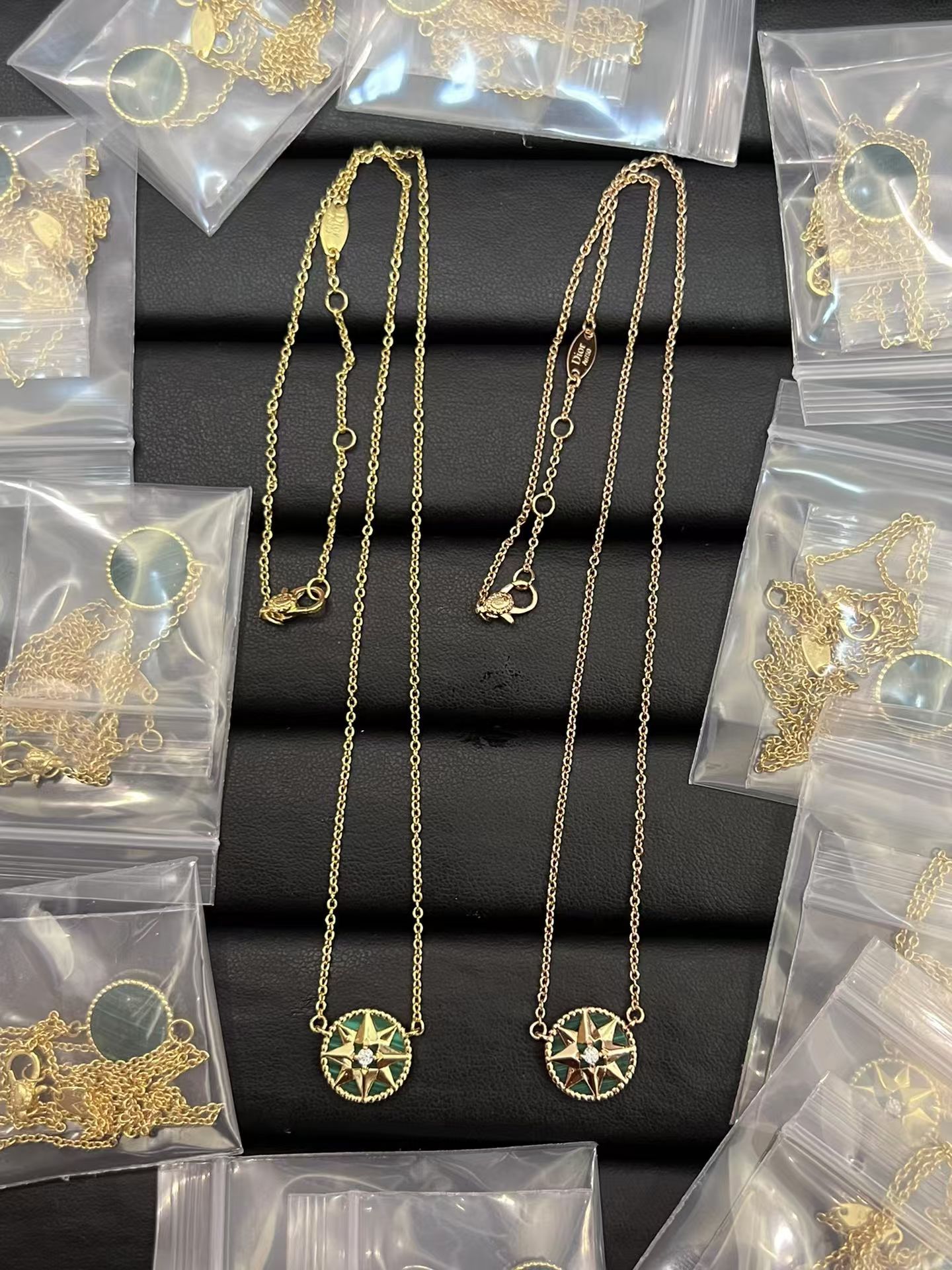 Replica Dior Rose Des Vents Pendant Necklace