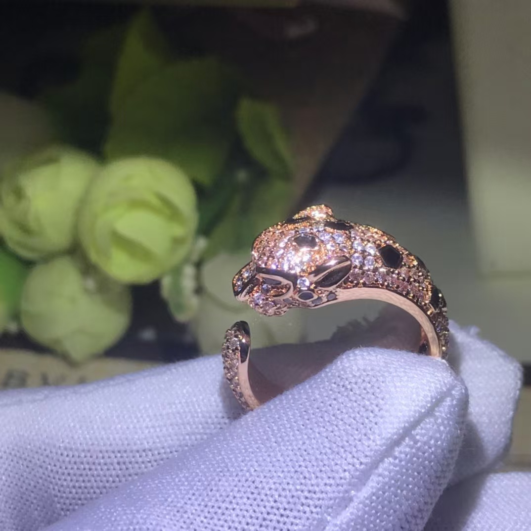 Replica Cartier Leopard Head Panthère De Ring