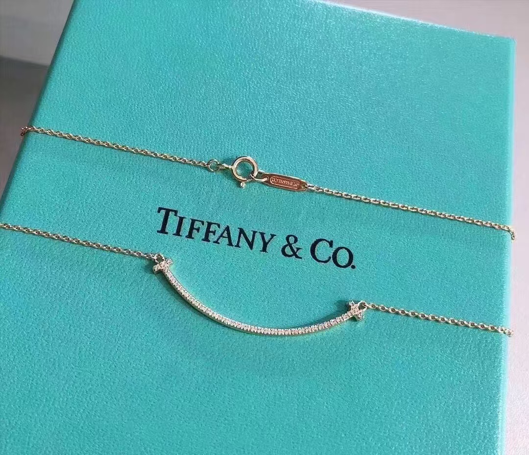 Replica Tiffany T Smile Pendant Necklace