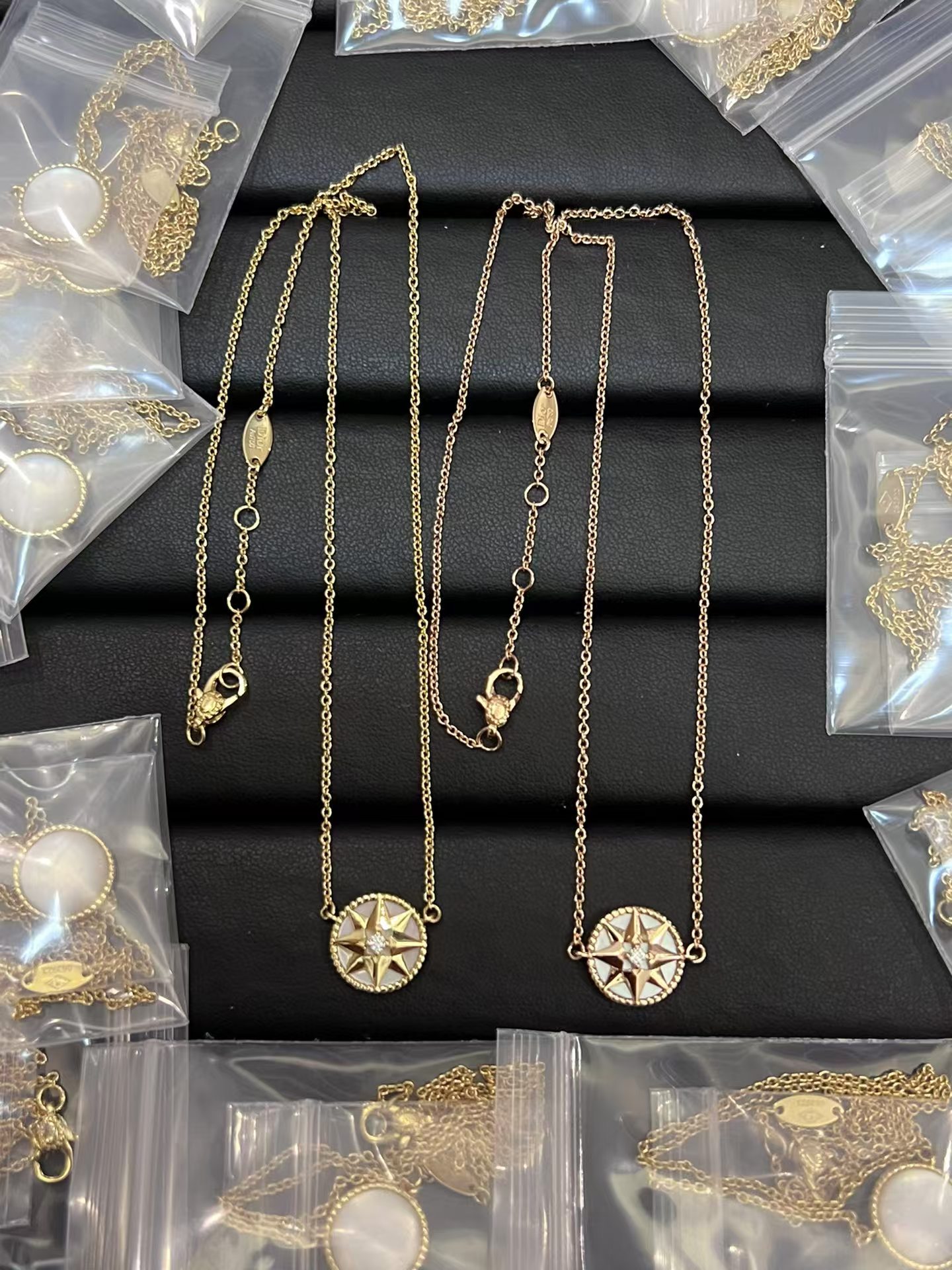Replica Dior Rose Des Vents Pendant Necklace