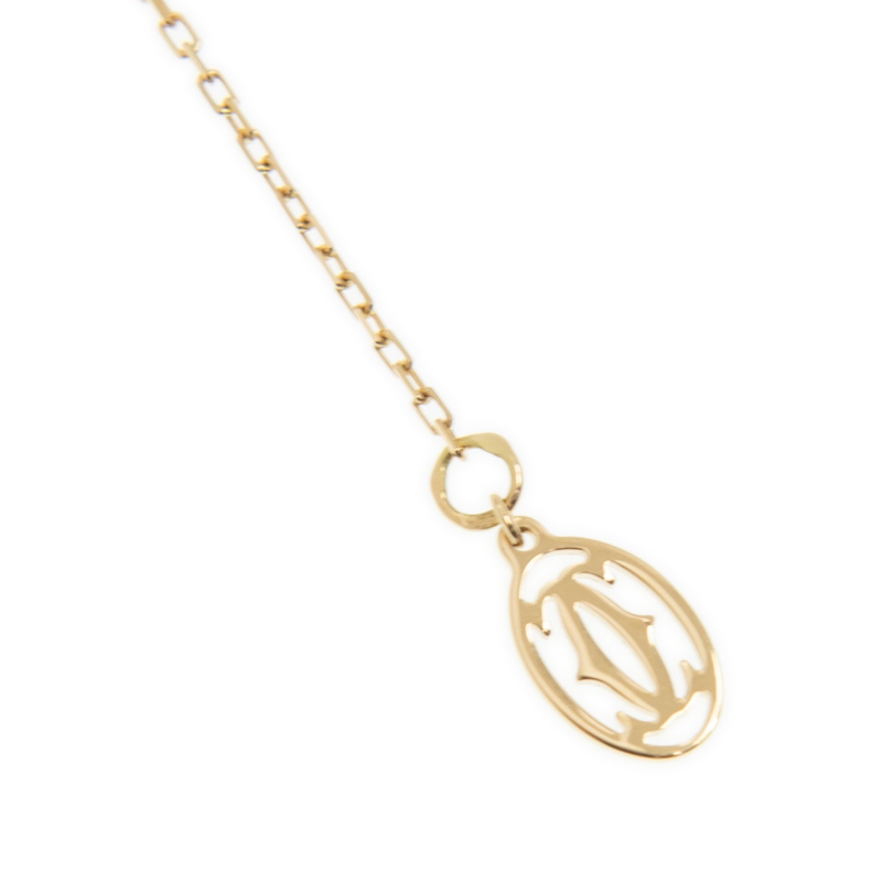 Replica NEW CARTIER DIAMANTS LÉGERS NECKLACE B7215500 GOLD 18kt YELLOW GOLD