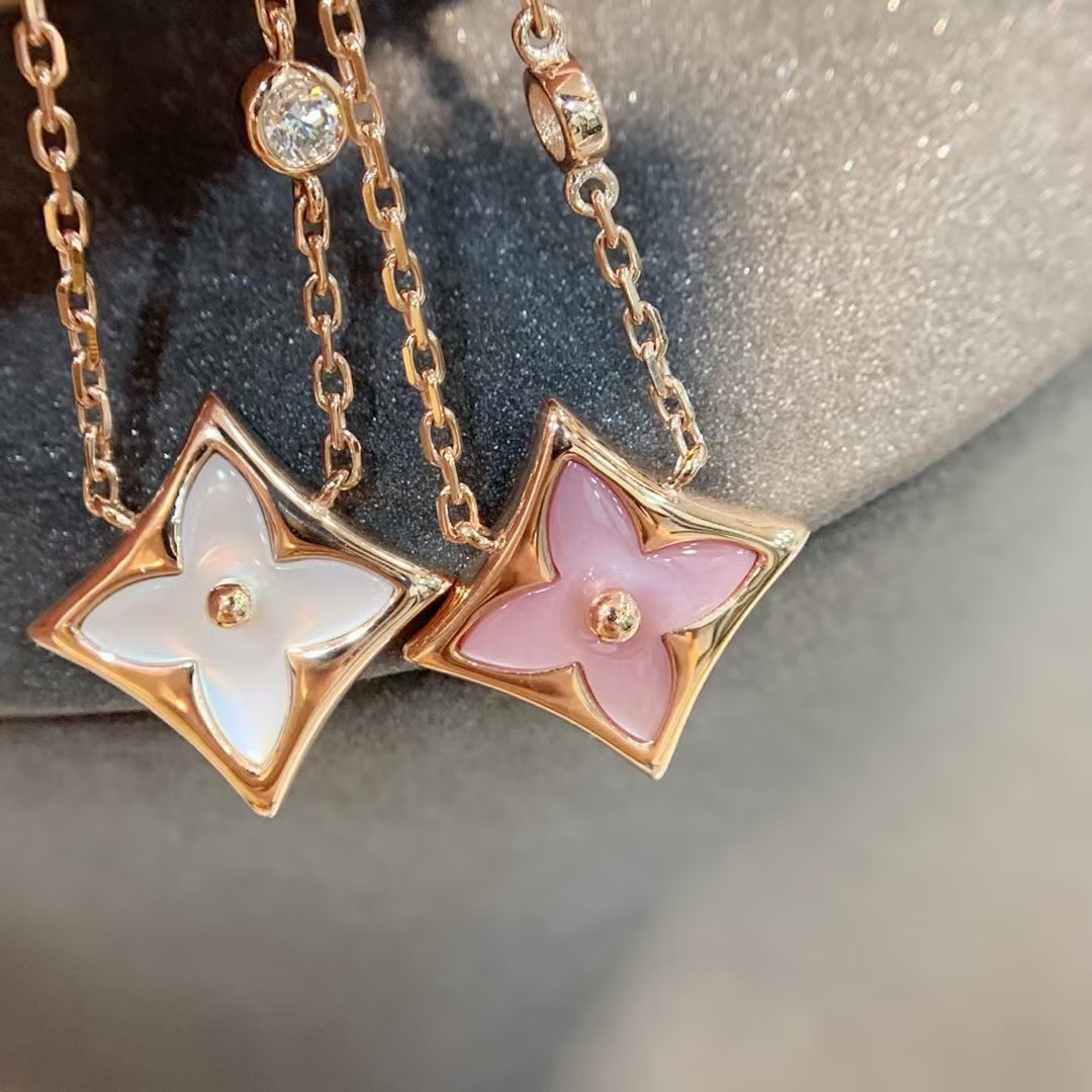 Replica Louis Vuitton Color Blossom BB Star Pendant Necklaces