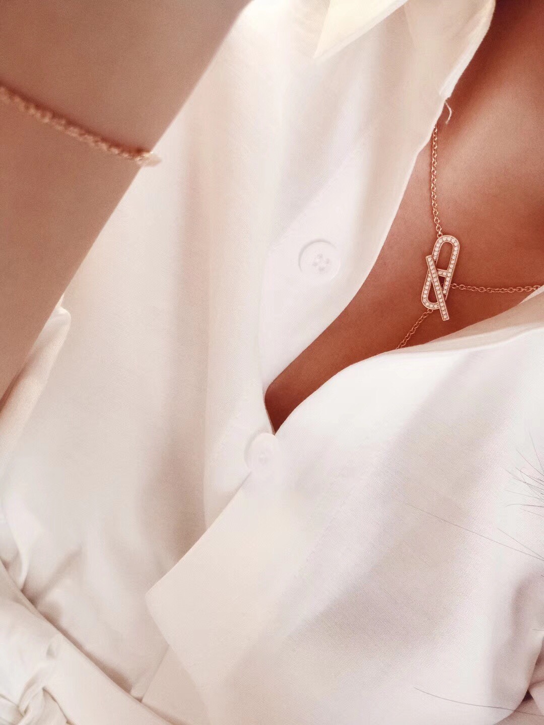 Replica Hermes Hot Sale Pig Nose Necklace