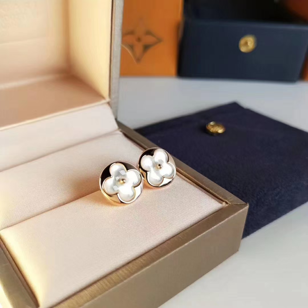 Replica Louis Vuitton Color Blossom Sun Ear Stud Earrings