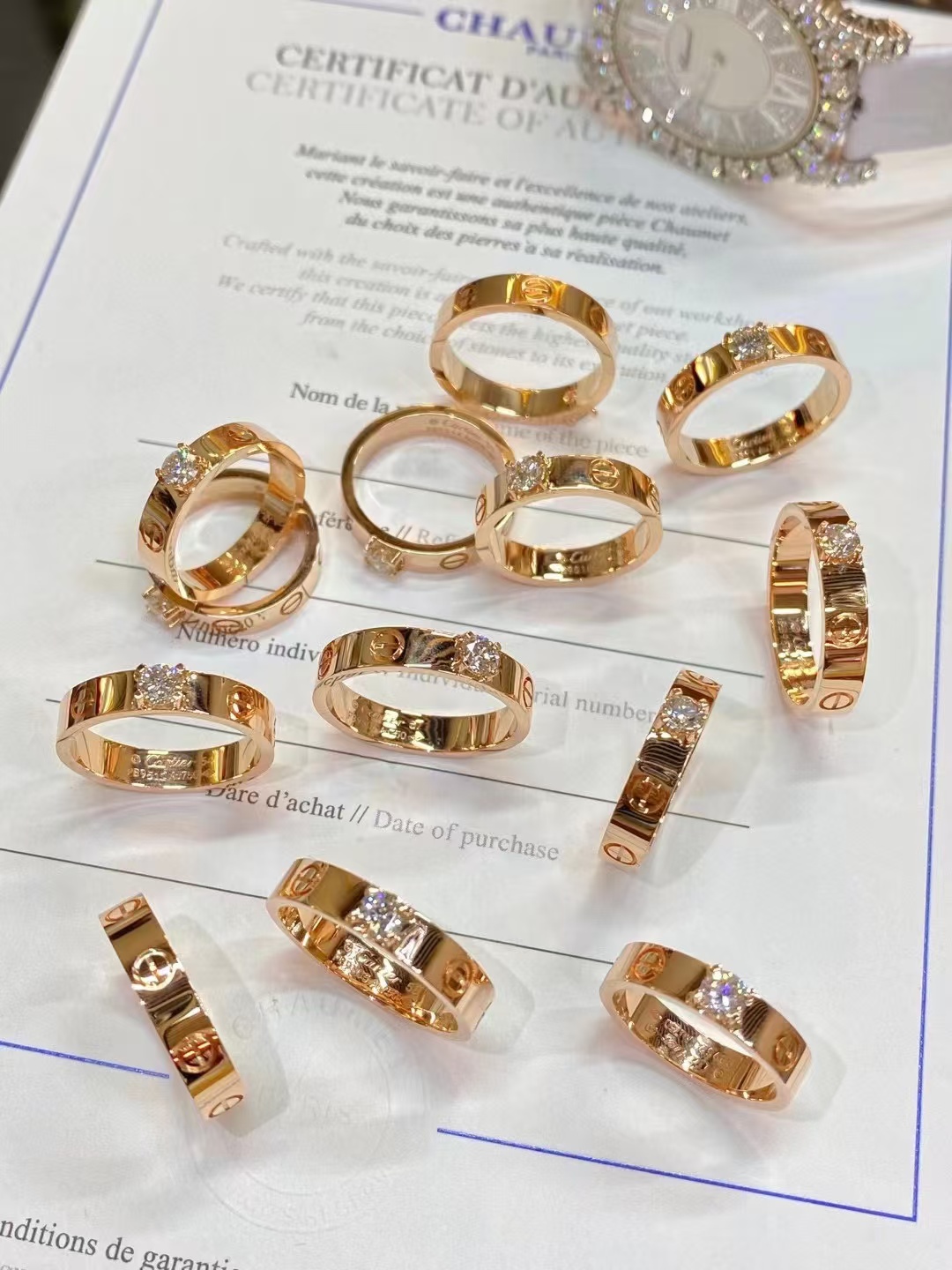 Replica Cartier Classic LOVE Ring