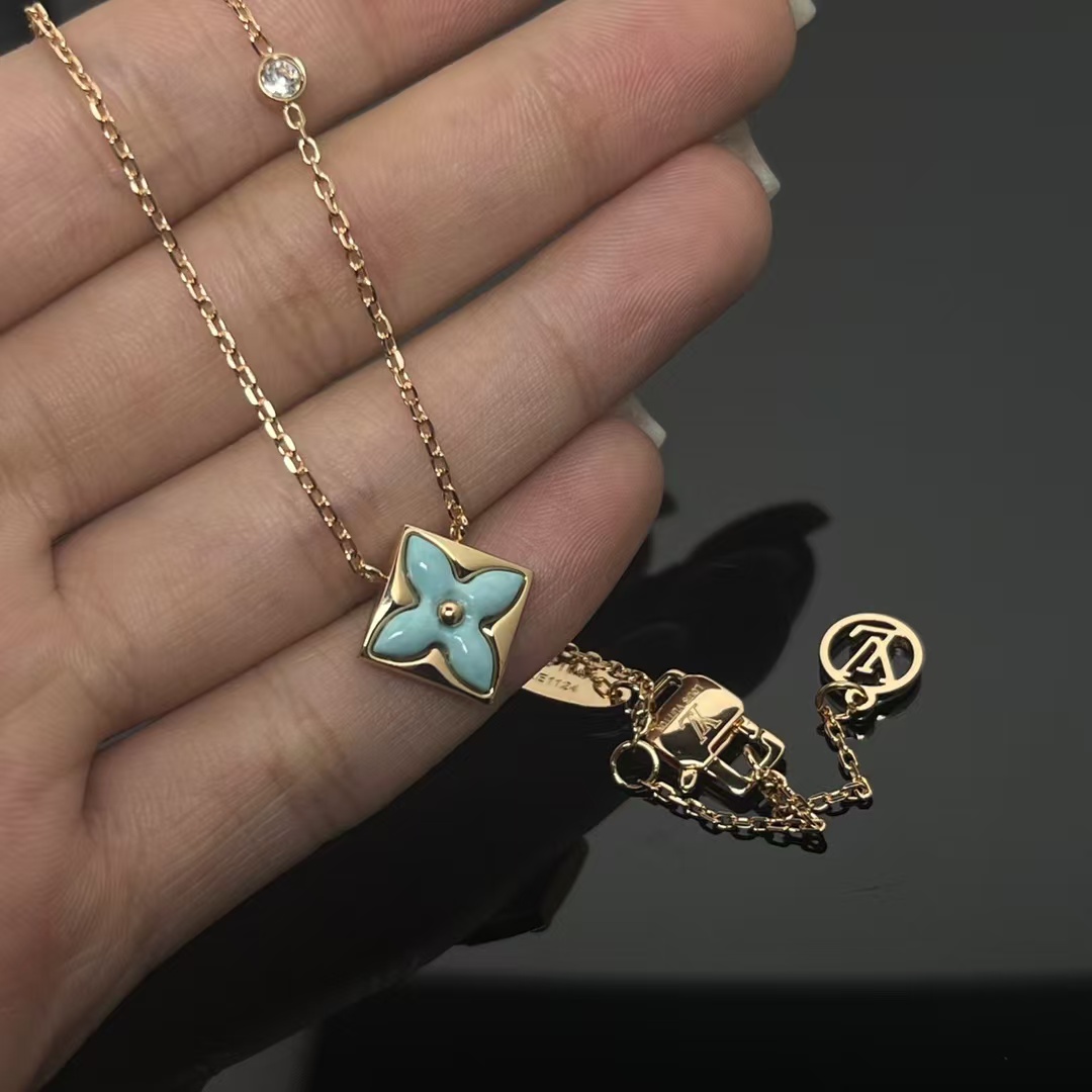 Replica Louis Vuitton Color Blossom BB Star Pendant Necklaces