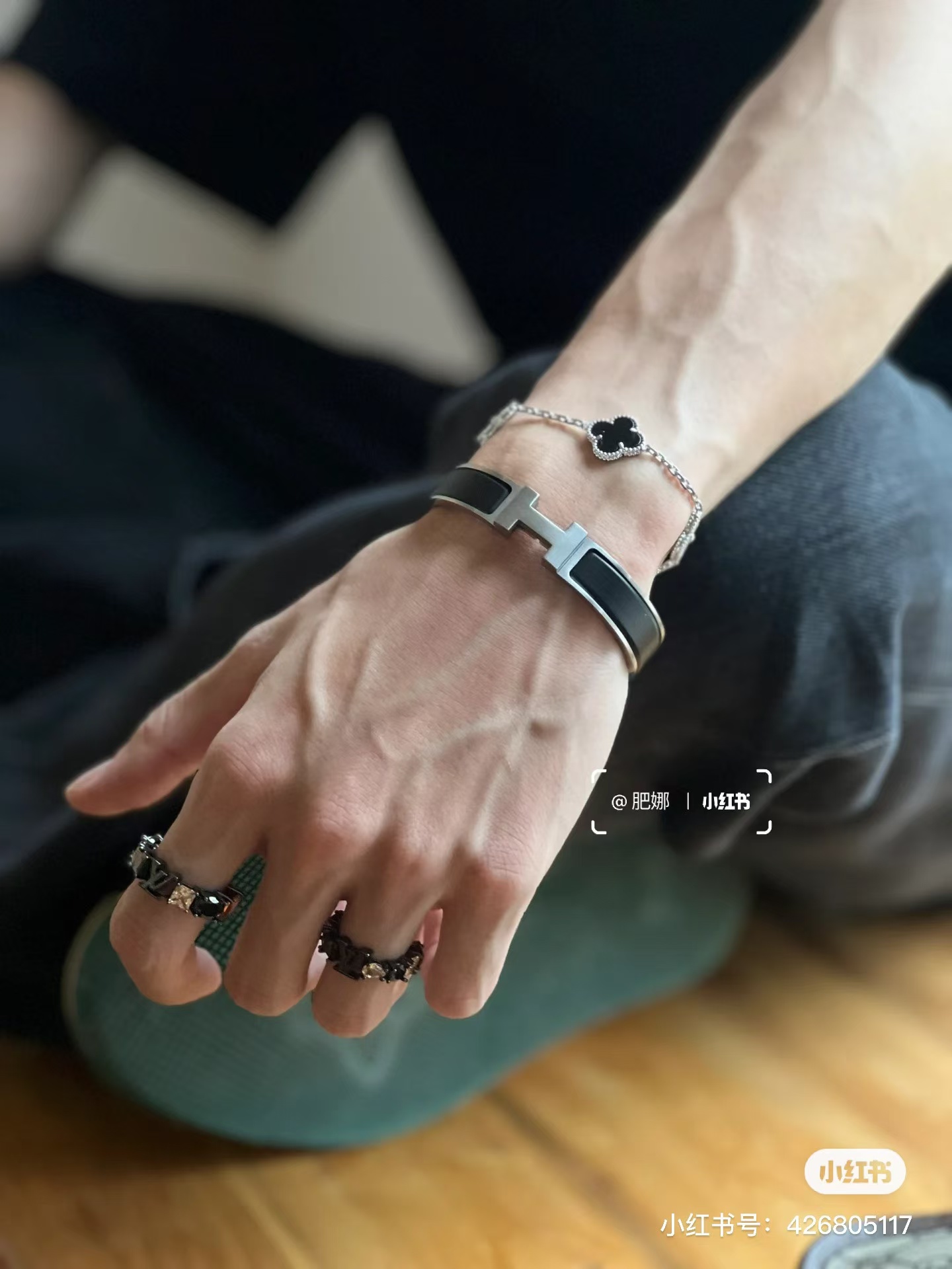 Replica Hermes Bermes Darth Vader Bracelet