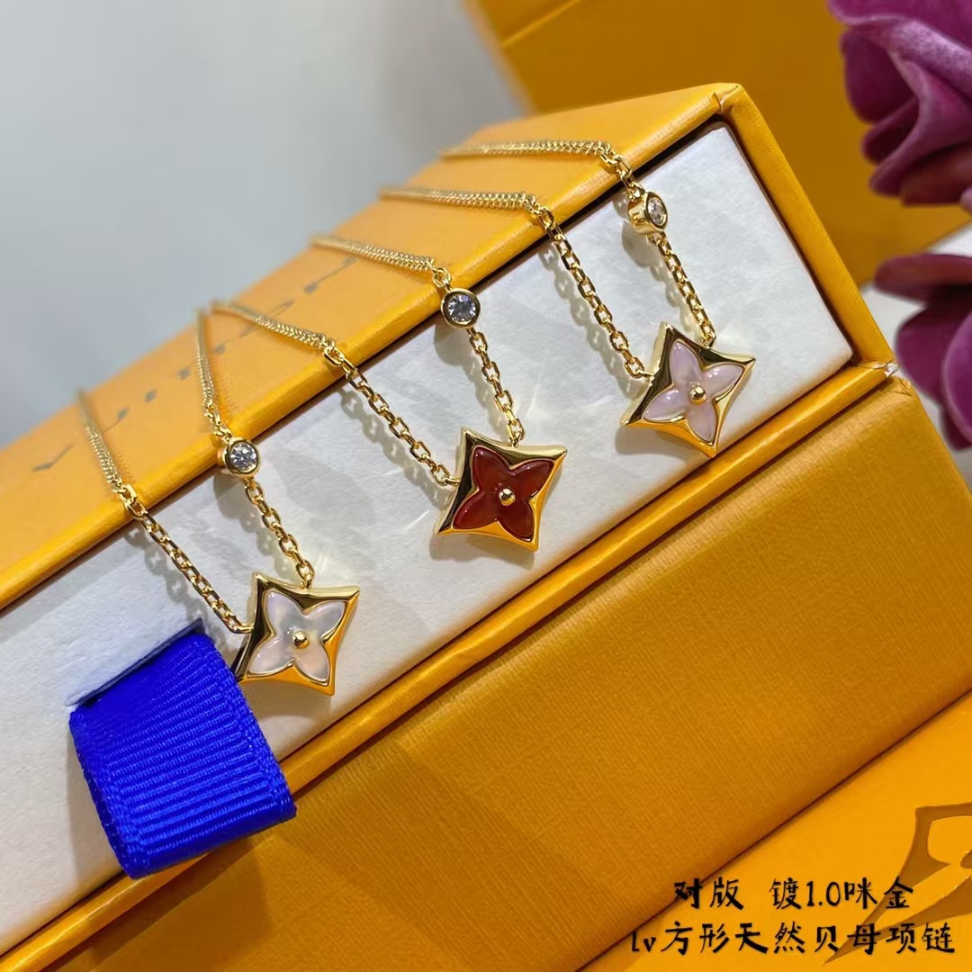 Replica Louis Vuitton Color Blossom BB Star Pendant Necklaces