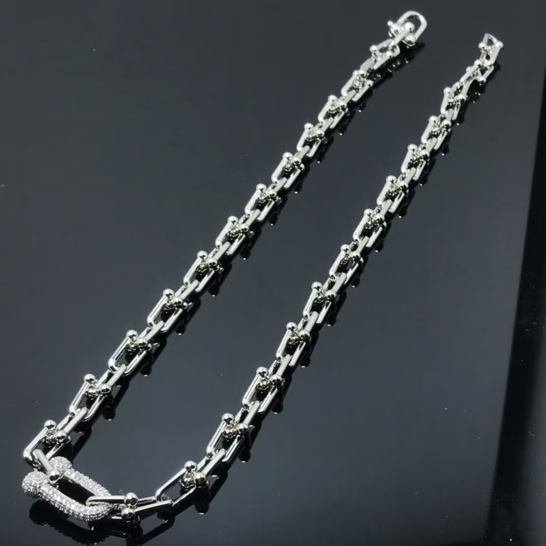 Replica Tiffany HardWear Link Pendant Necklace