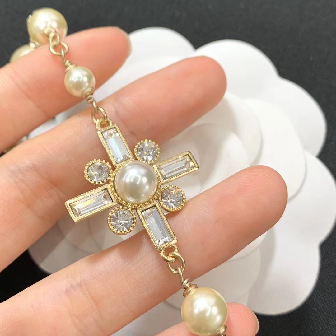 Replica Chanel Luxury Prom Pearl Necklace