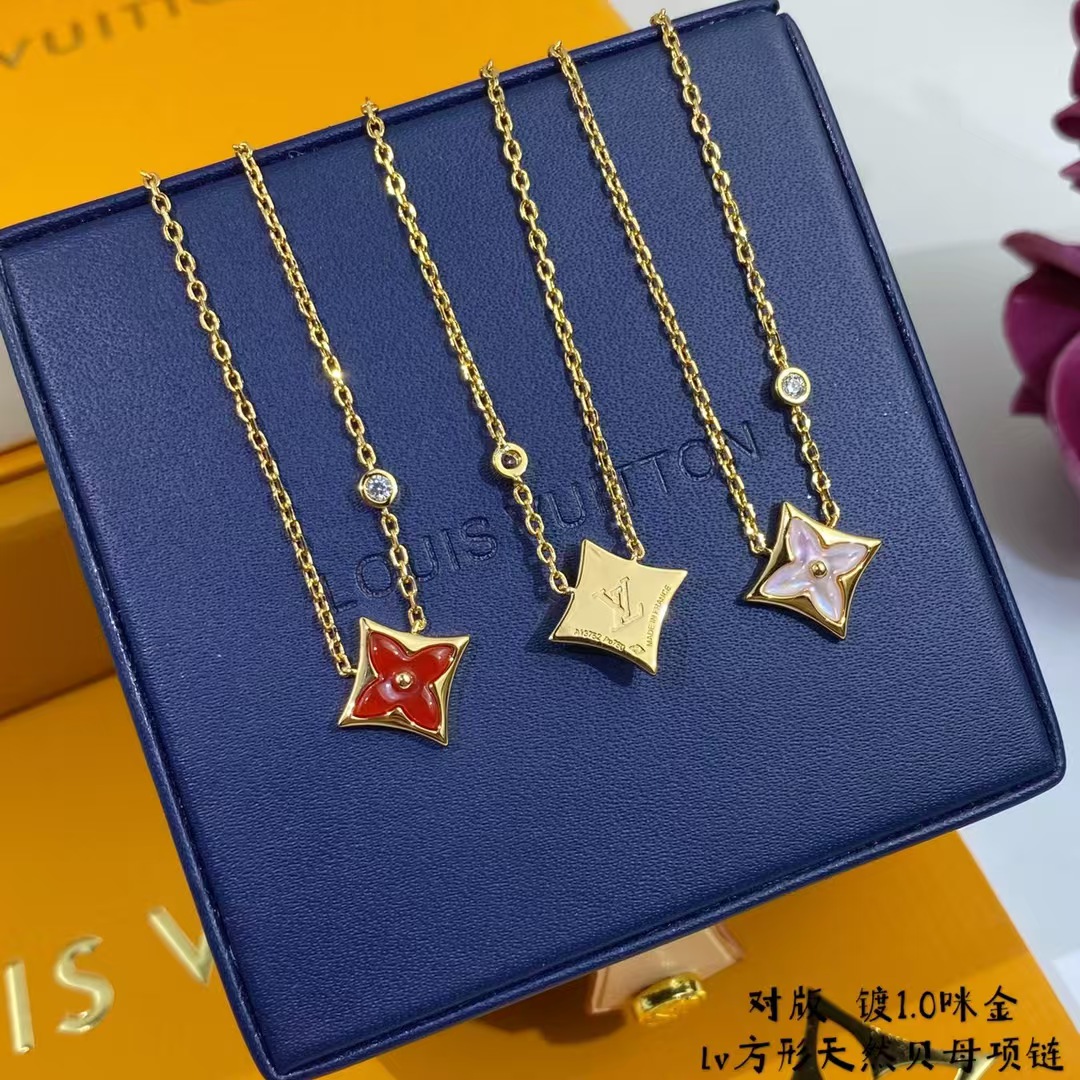 Replica Louis Vuitton Color Blossom BB Star Pendant Necklaces