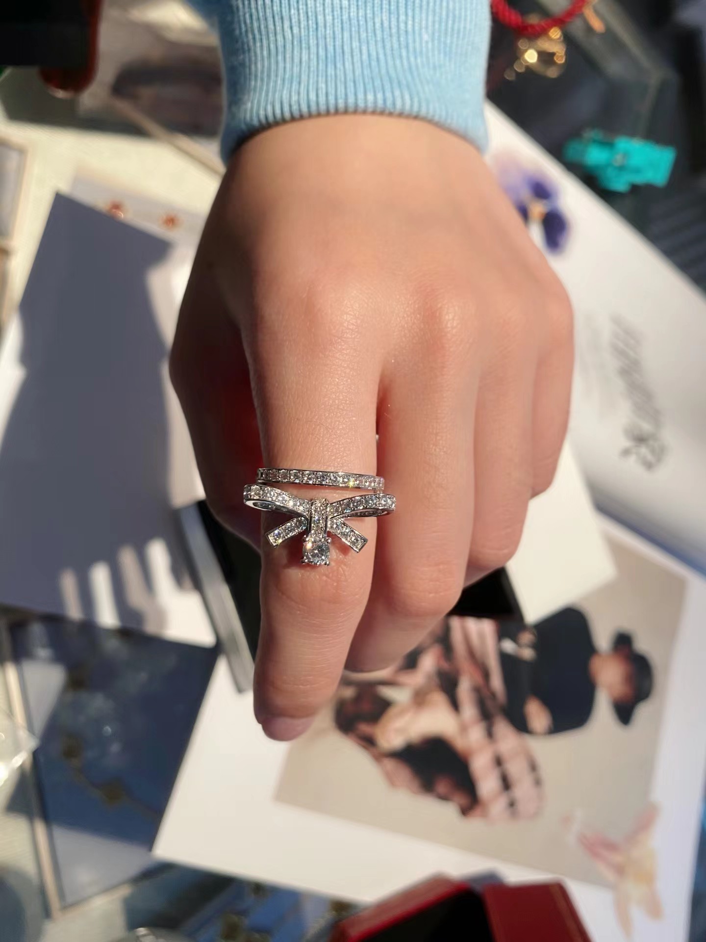 Replica Chanel Ruban Bow Ring