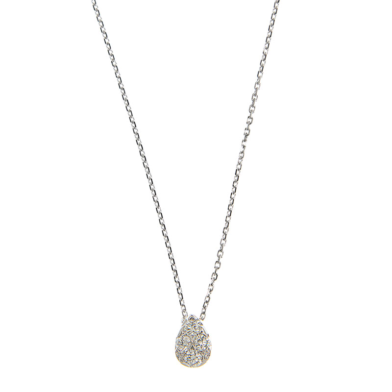 Replica NEW CARTIER ETINCELLE DE CARTIER NECKLACE B7224573  SILVER 18KT WHITE GOLD