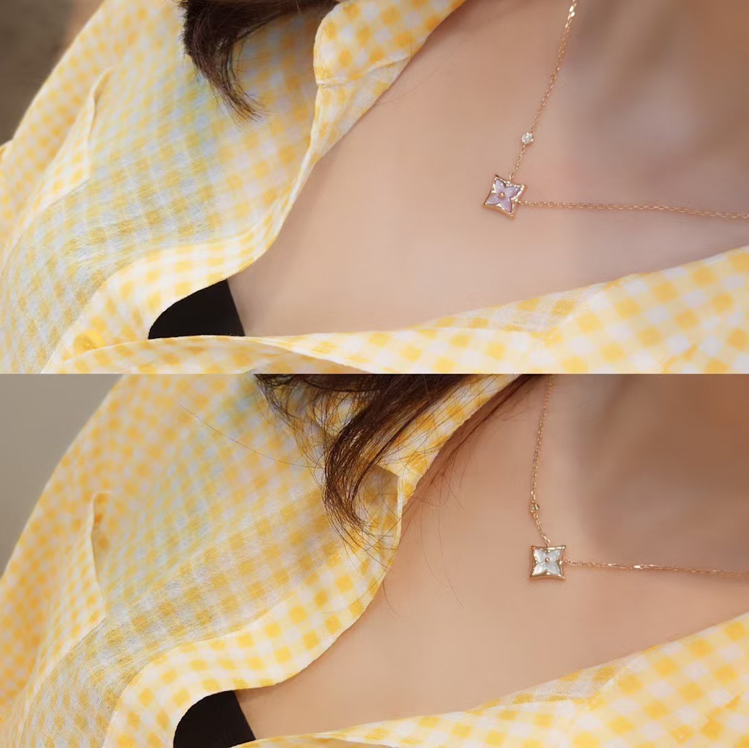 Replica Louis Vuitton Color Blossom BB Star Pendant Necklaces