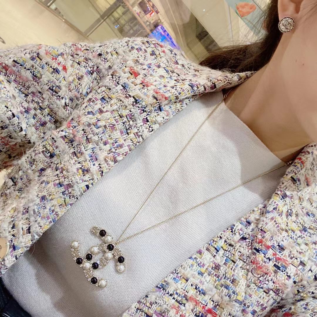 Replica Chanel Big Double C Pendant Sweater Necklace