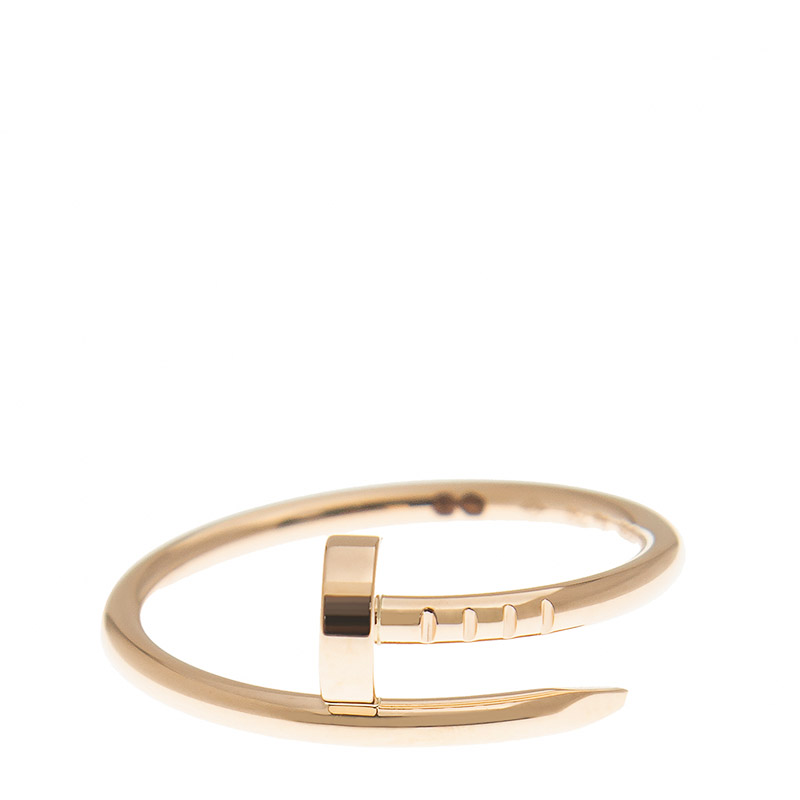 Replica NEW CARTIER JUSTE UN CLOU RING B4225851 18kt ROSE GOLD PINK GOLD