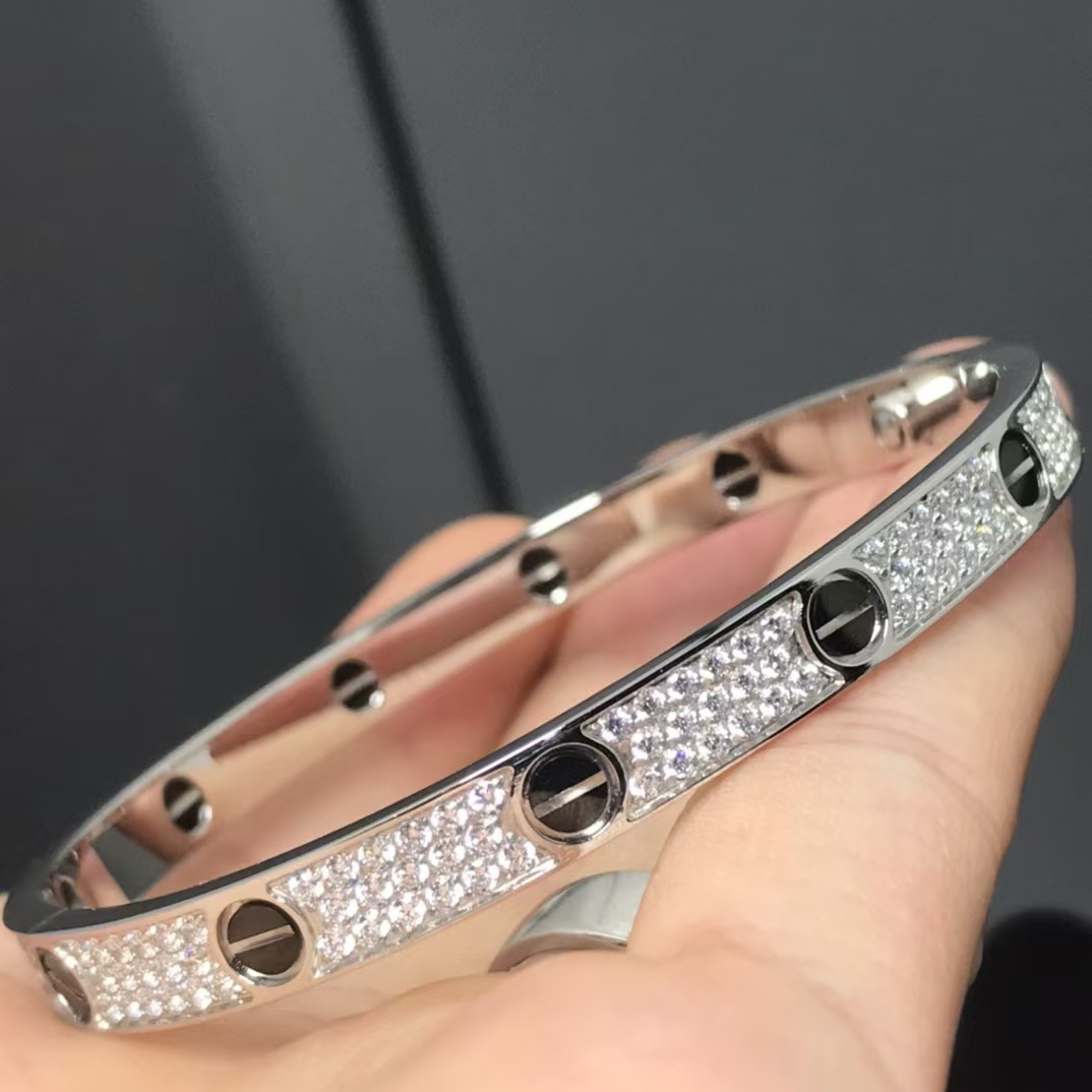 Replica Cartier LOVE Bracelet - Black Nail