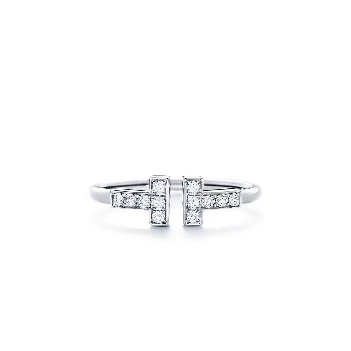 Replica Tiffany Doube T Rings