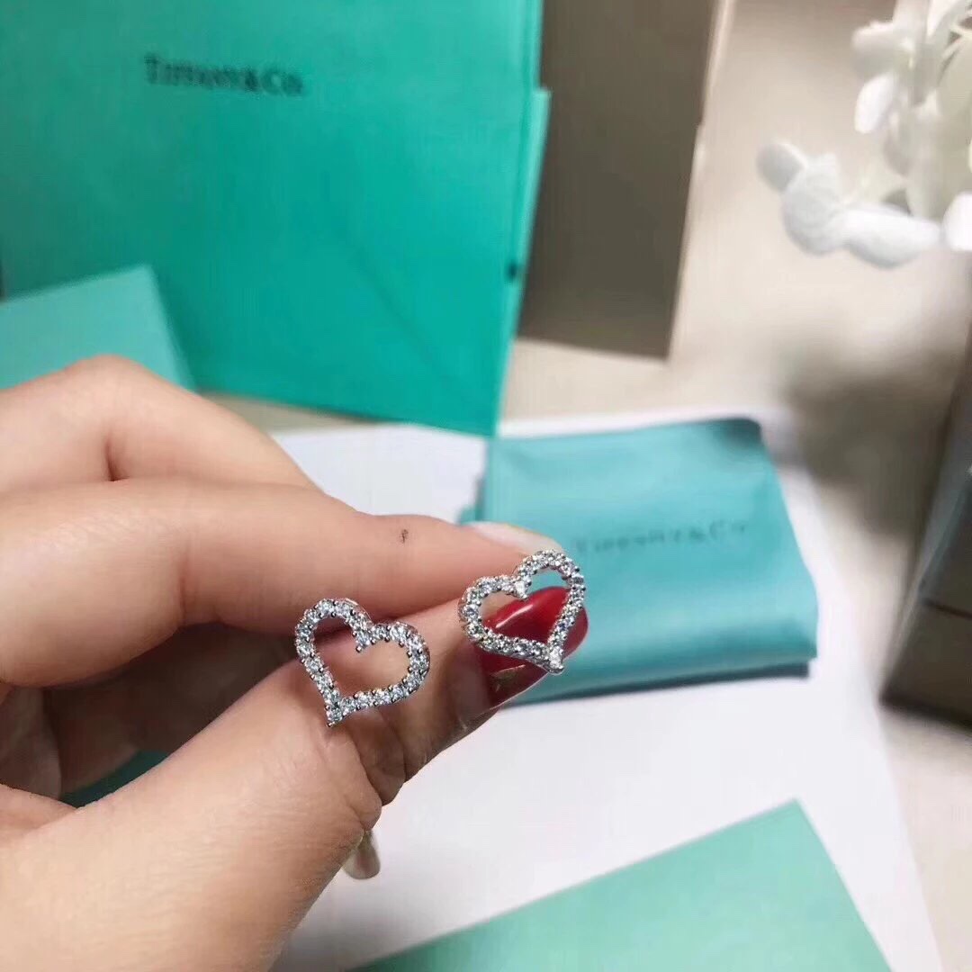 Replica Tiffany Heart Earrings