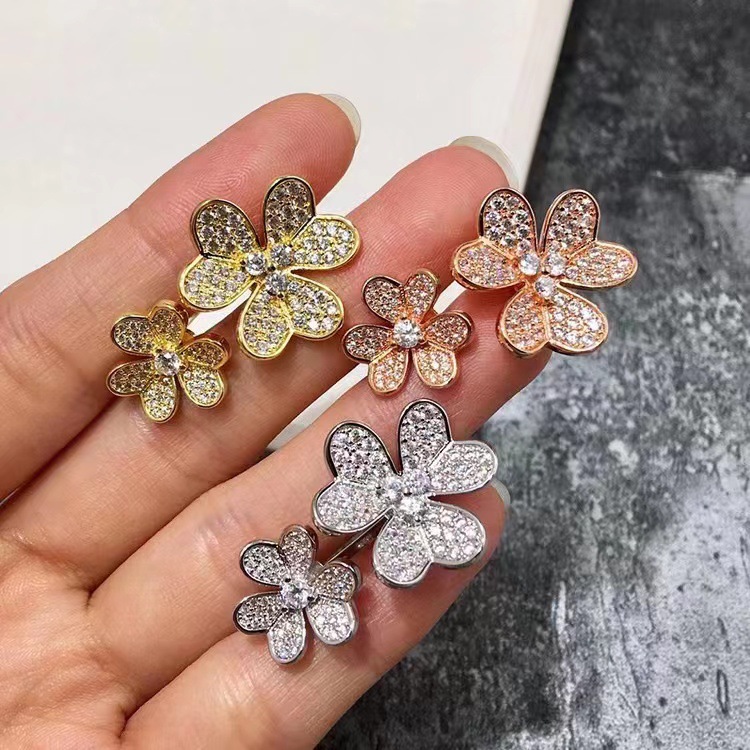Replica Van Cleef & Arpels Four Leaf Clover Ring