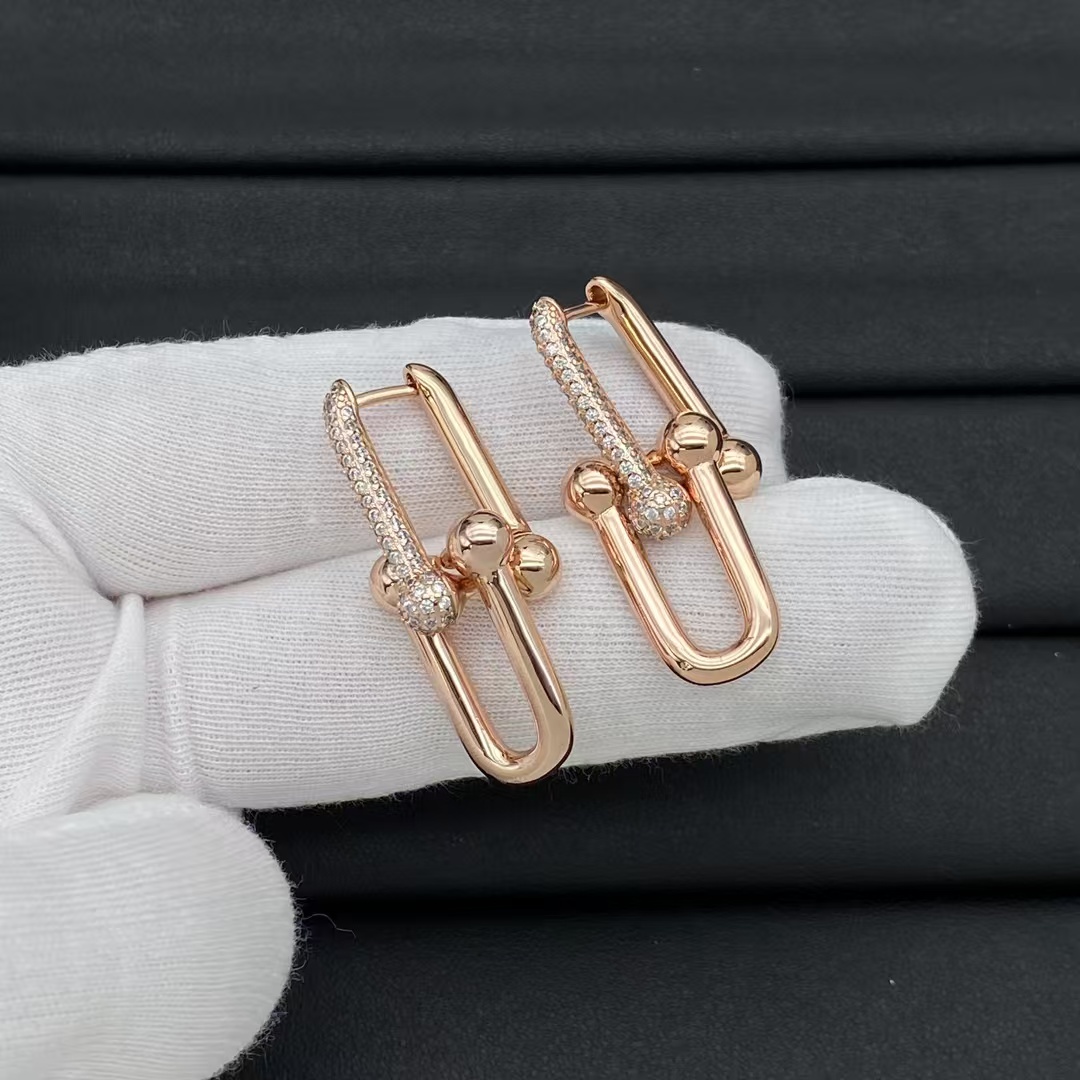 Replica Tiffany HardWear Large Link Earrings